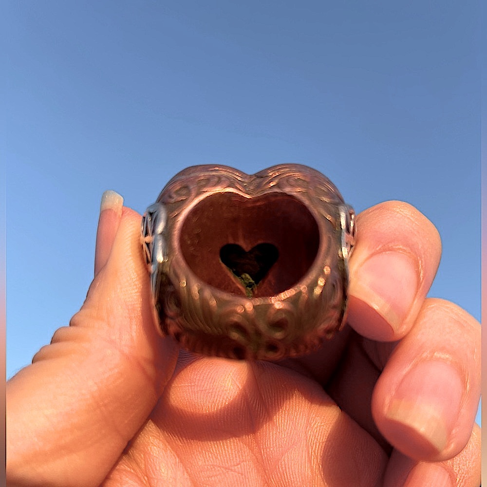 Powerful Pitango Copper Ring- Soladite Gemstone C… - image 7